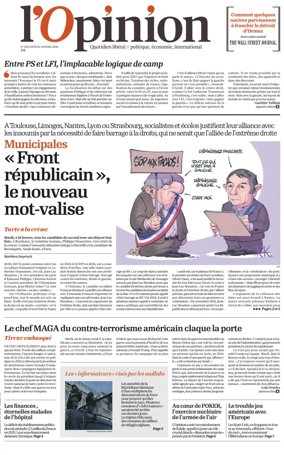 Cover of L'Opinion