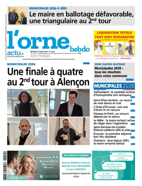 Cover of L'Orne Hebdo