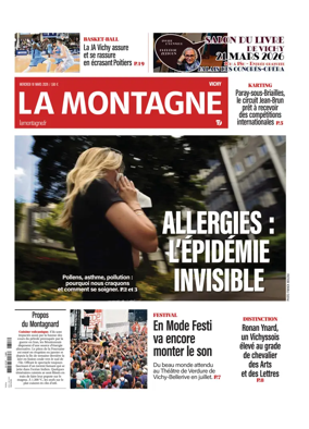 Cover of La Montagne (Vichy)