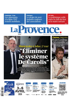 Cover of La Provence Arles