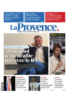 Cover of La Provence Martigues-Istres-Vitrolles-Marignane