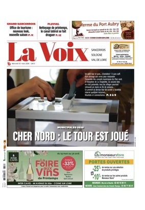 Cover of La Voix du Sancerrois