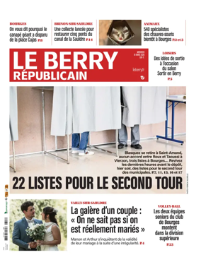 Cover of Le Berry Republicain