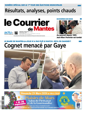 Cover of Le Courrier de Mantes