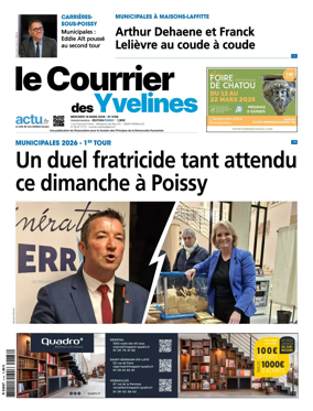 Cover of Le Courrier des Yvelines (Poissy)