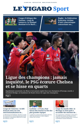 Cover of Le Figaro Sport