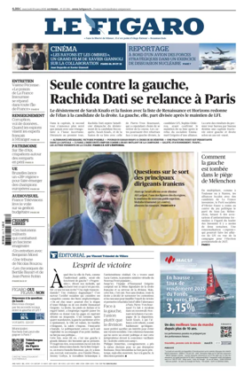 Cover of Le Figaro