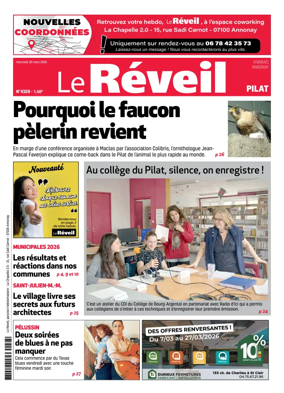 Cover of Le Reveil du Vivarais – edition Pilat