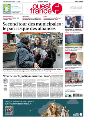 Cover of Ouest France (Pays d'Auge)