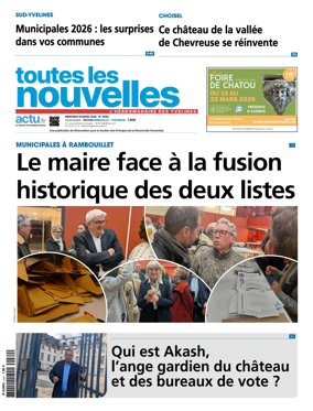 Cover of Toutes les Nouvelles (Rambouillet / Chevreuse)