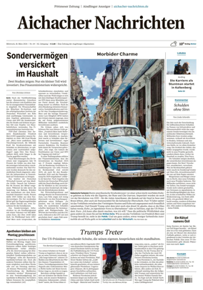 Cover of Aichacher Nachrichten