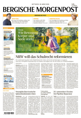 Cover of Bergische Morgenpost Wermelskirchen/Huckeswagen/Radevormwald