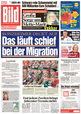 Cover of BILD Mecklenburg