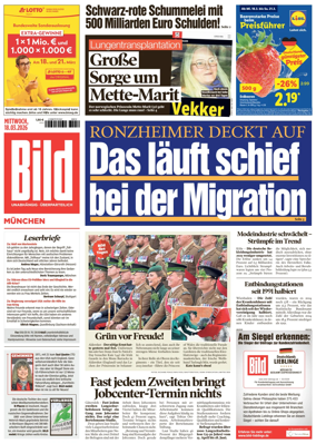 Cover of BILD Munchen