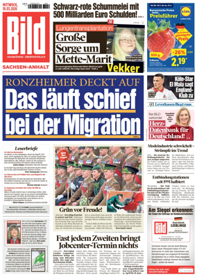 Cover of BILD Sachsen-Anhalt