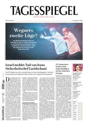 Cover of Der Tagesspiegel