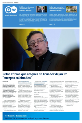 Cover of Deutsche Welle (Spanish edition)