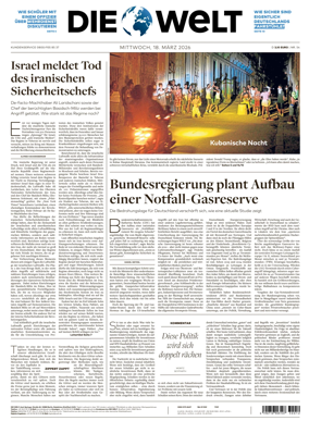Cover of Die Welt