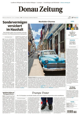 Cover of Donau Zeitung