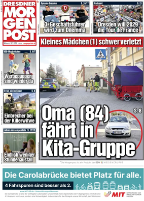 Cover of Dresdner Morgenpost