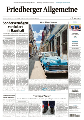 Cover of Friedberger Allgemeine
