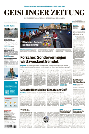 Cover of Geislinger Zeitung