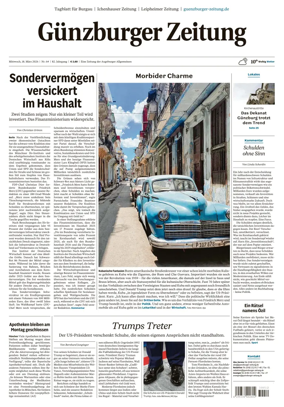 Cover of Guenzburger Zeitung