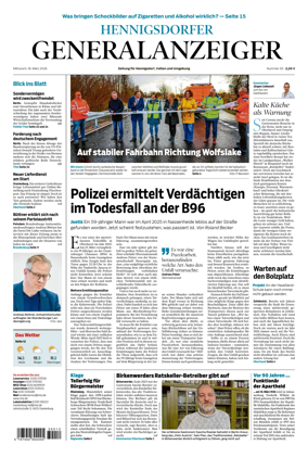 Cover of Hennigsdorfer Generalanzeiger