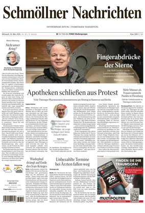 Cover of Ostthuringer Zeitung (Schmolln)