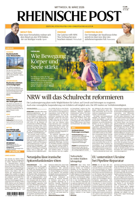 Cover of Rheinische Post Duisburg