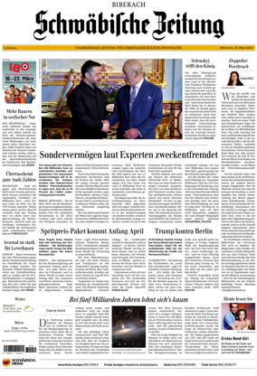 Cover of Schwabische Zeitung (Biberach)