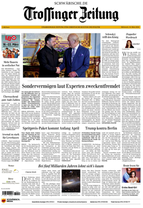Cover of Trossinger Zeitung
