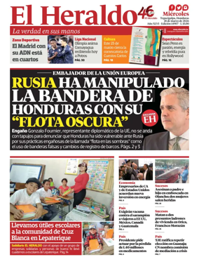 Cover of Diario El Heraldo