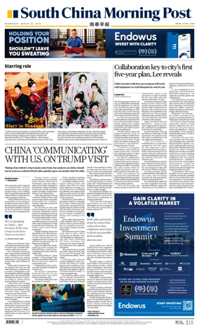 Cover of South China Morning Post