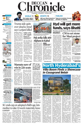Cover of Deccan Chronicle