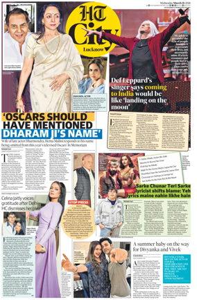 Cover of Hindustan Times (Lucknow) - Live