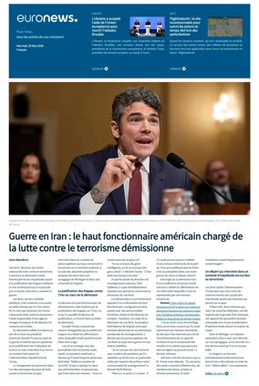 Cover of EuroNews (French Edition)