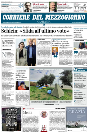 Cover of Corriere del Mezzogiorno (Campania)