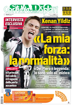 Cover of Corriere dello Sport Stadio (Nazionale)