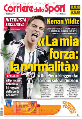 Cover of Corriere dello Sport