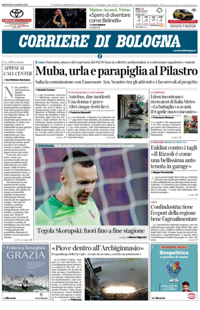Cover of Corriere di Bologna