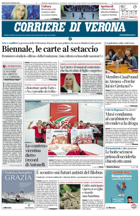 Cover of Corriere di Verona