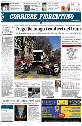Cover of Corriere Fiorentino