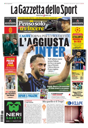 Cover of La Gazzetta dello Sport - Roma