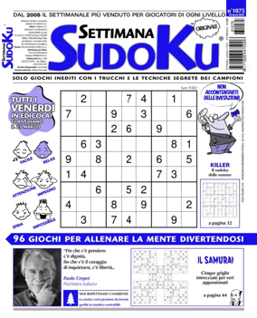 Cover of Settimana Sudoku