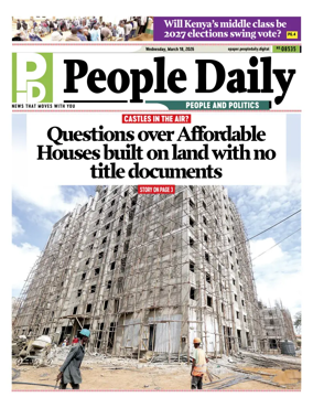 Cover of People Daily ePaper