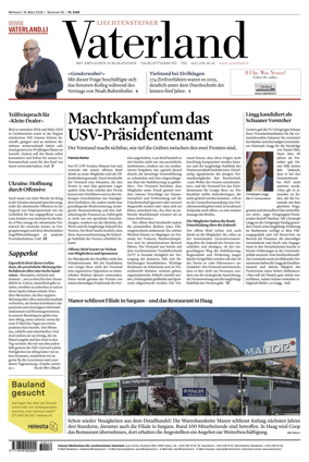 Cover of Liechtensteiner Vaterland