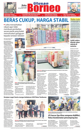 Cover of Utusan Borneo (Sabah)