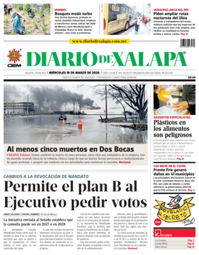 Cover of Diario de Xalapa