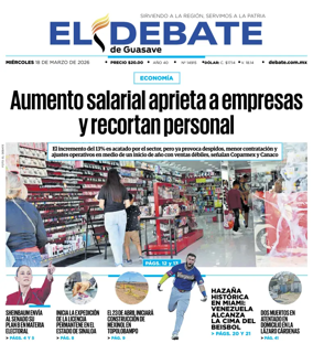 Cover of El Debate de Guasave